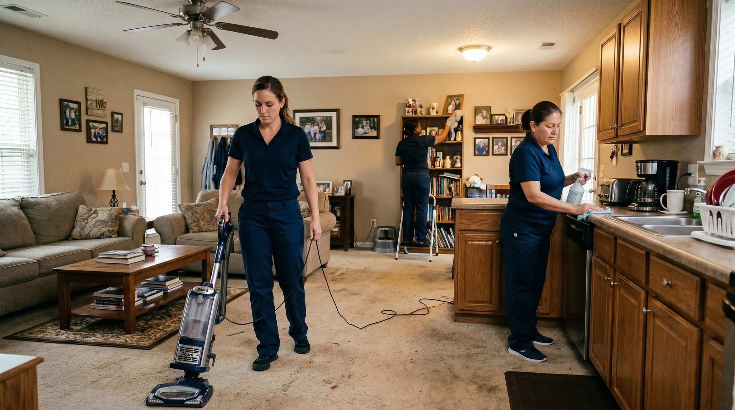 Professional Janitorial Cleaning Team